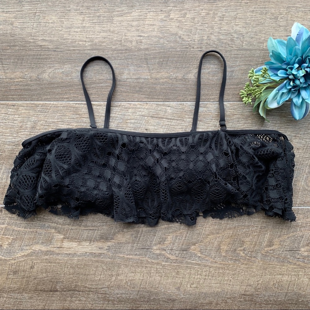 Kenneth Cole Reaction Black Bikini Top